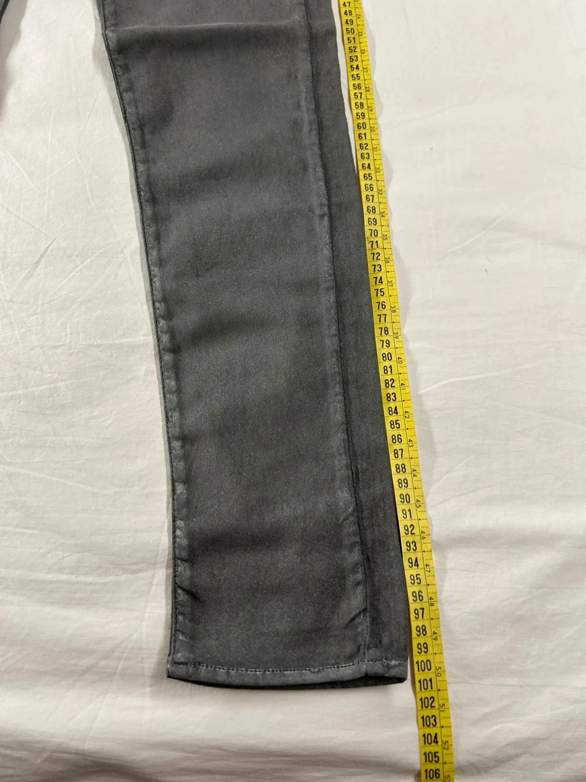 Calça jeans skinny pant reiko cinza vintage – photo 4
